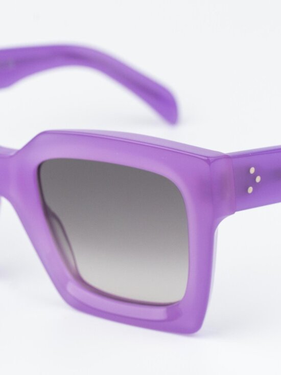 Celine 3 DOTS Women Sunglasses Lilac Gradient Square CL40130I 78F NEW AUTHENTIC main image 8